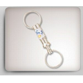 Snap-Apart Double Key Ring